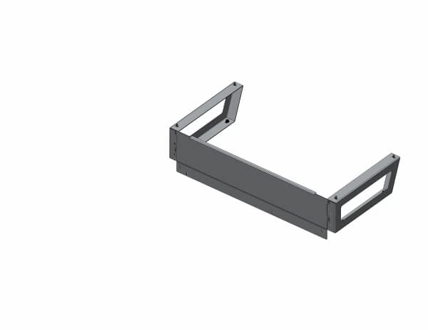 [SBX-4014] - 7" Riser Kit for Modular Storage Drawer in 2011-2024 Dodge Durango