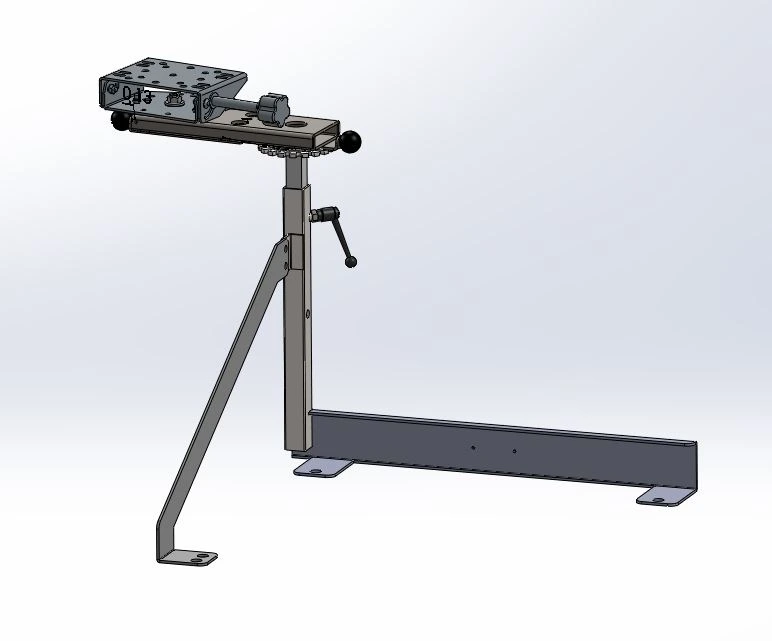 [CM-PSCH-SA-LED] - Dodge Charger Passenger Seat Computer Mount with Rotating Swing-Arm