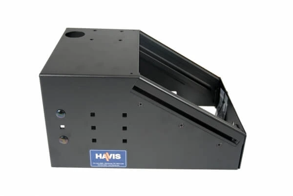 [C-SM-830] - DISCONTINUED – 8" Enclosed Low Profile Console, Without Vehicle Mount, 30 Degrees