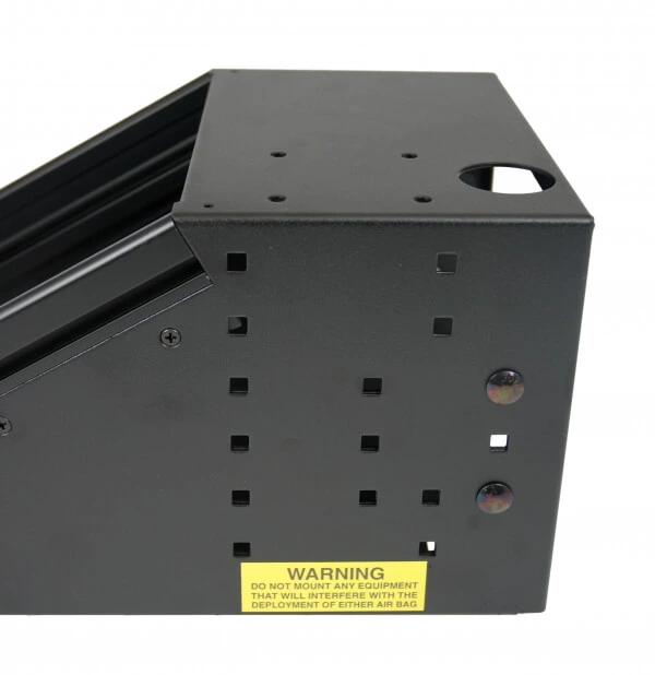 [C-SM-830] - DISCONTINUED – 8" Enclosed Low Profile Console, Without Vehicle Mount, 30 Degrees