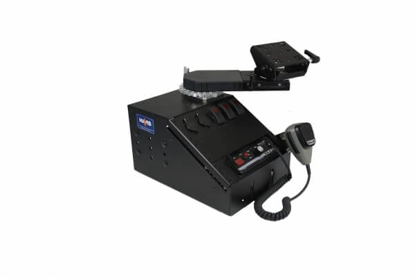 [C-SM-830] - DISCONTINUED – 8" Enclosed Low Profile Console, Without Vehicle Mount, 30 Degrees