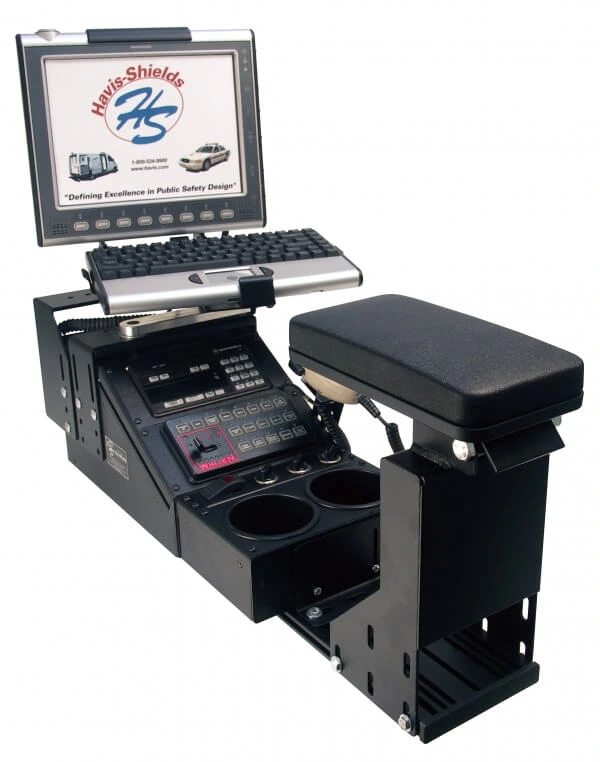 [C-SM-830] - DISCONTINUED – 8" Enclosed Low Profile Console, Without Vehicle Mount, 30 Degrees