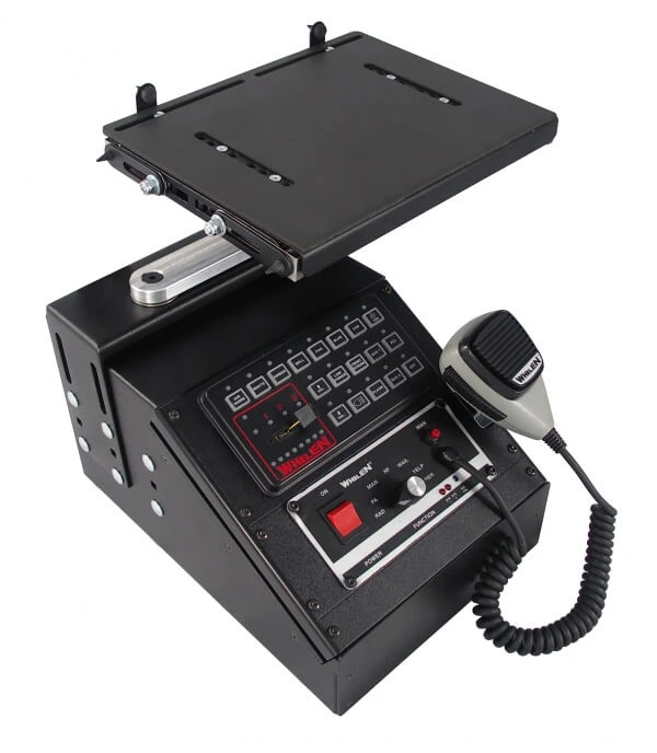 [C-SM-830] - DISCONTINUED – 8" Enclosed Low Profile Console, Without Vehicle Mount, 30 Degrees