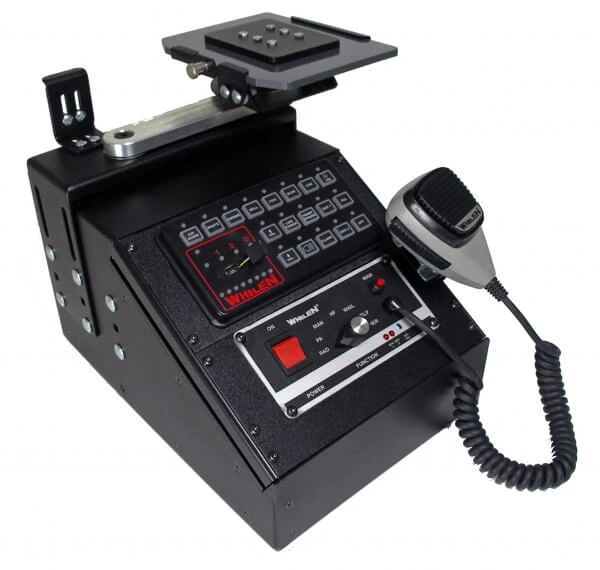 [C-SM-830] - DISCONTINUED – 8" Enclosed Low Profile Console, Without Vehicle Mount, 30 Degrees
