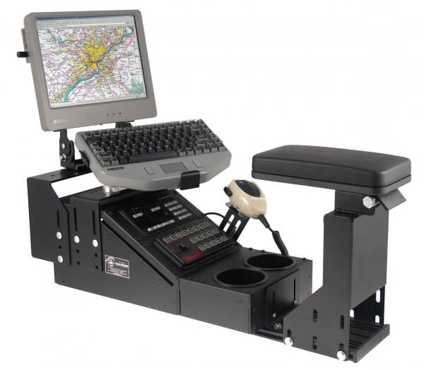 [C-SM-830] - DISCONTINUED – 8" Enclosed Low Profile Console, Without Vehicle Mount, 30 Degrees