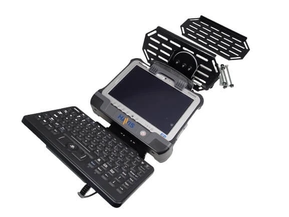 [C-MH-1002] - DISCONTINUED – Forklift Fixed Overhead Mounting Package for Tablets with Keyboard Tray