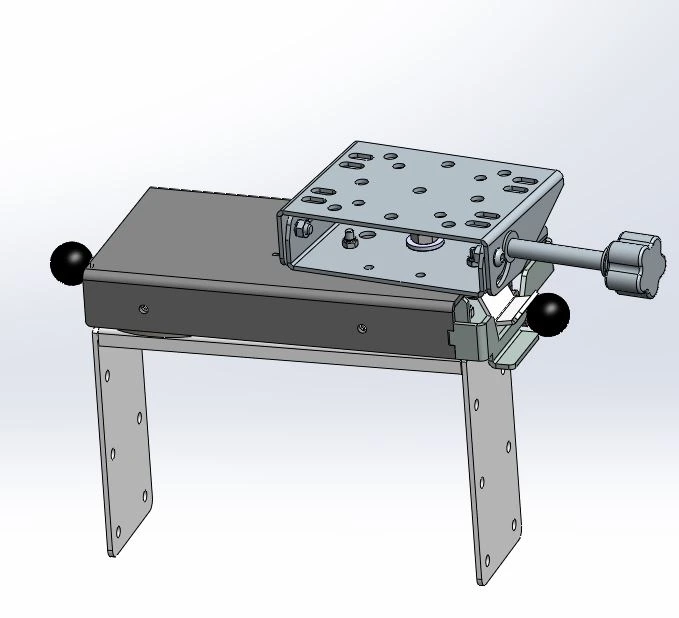 [CM-UMNT-SL-LED] - Console U-Mount Computer Mount with Rotating & Extendable Slide-Arm