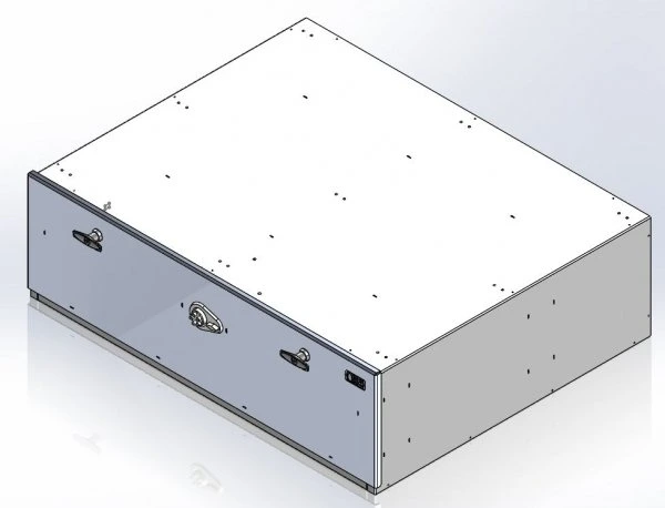 [CP-403212TL-IPD] - Storage Vault, 40" W x 32" L 12" H Single Drawer with Two Interior Dividers