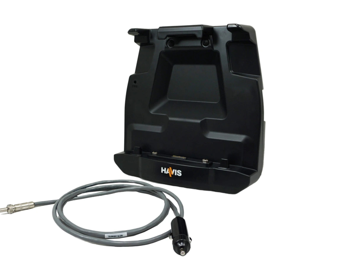 [DS-DELL-901-4] Docking Station for Dell’s 7230 Tablet with Standard Port Replication, Quad Pass-Thru Antenna Connection, and In
