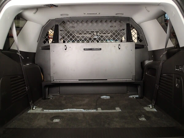 [C-SBX-903] - DISCONTINUED – Rear Upper Partition Option fits behind seat in 2015-2020 Chevrolet Tahoe