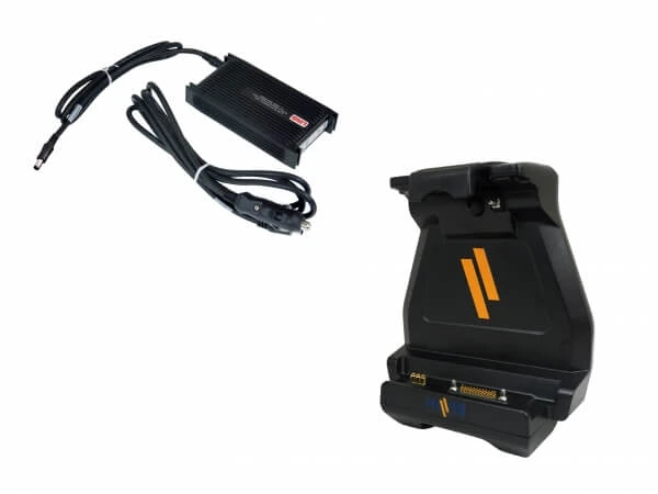 [DS-GTC-412-3] - Docking Station For Getac T800 Tablet With Triple Pass-Thru Antenna Connections & LIND Power Supply