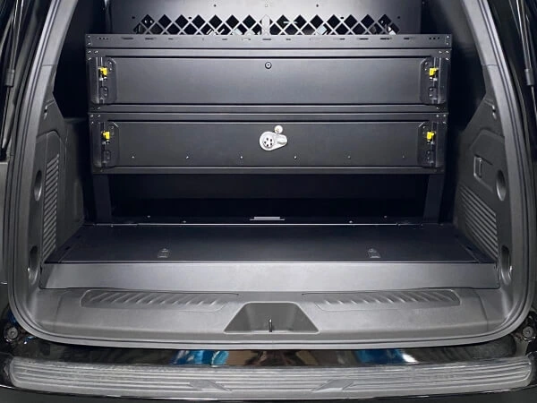 [SBX-PK3-C01-01-257-T2] - Premium 2-Drawer Package with Trunk Trays for 2021-2024 Chevrolet Tahoe