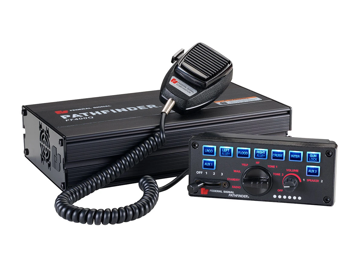 PF400QR/PF400R Remote Surface-mount Controller with Rotary Knob and Slide Switch