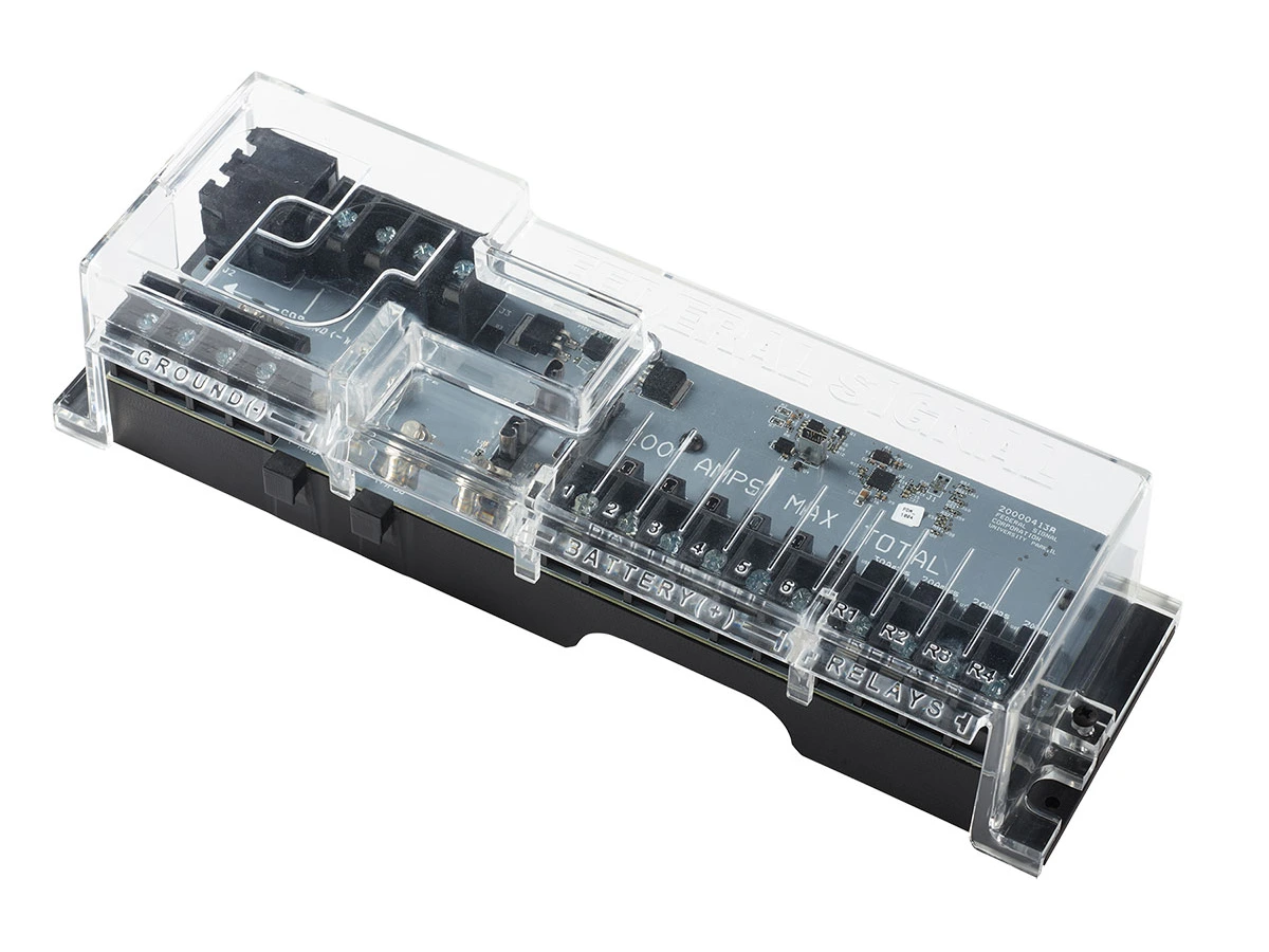 PFPDM-1 Power Distribution Module works Pathfinder PF400 to provide electrical power from one main power source (Sold Separately)