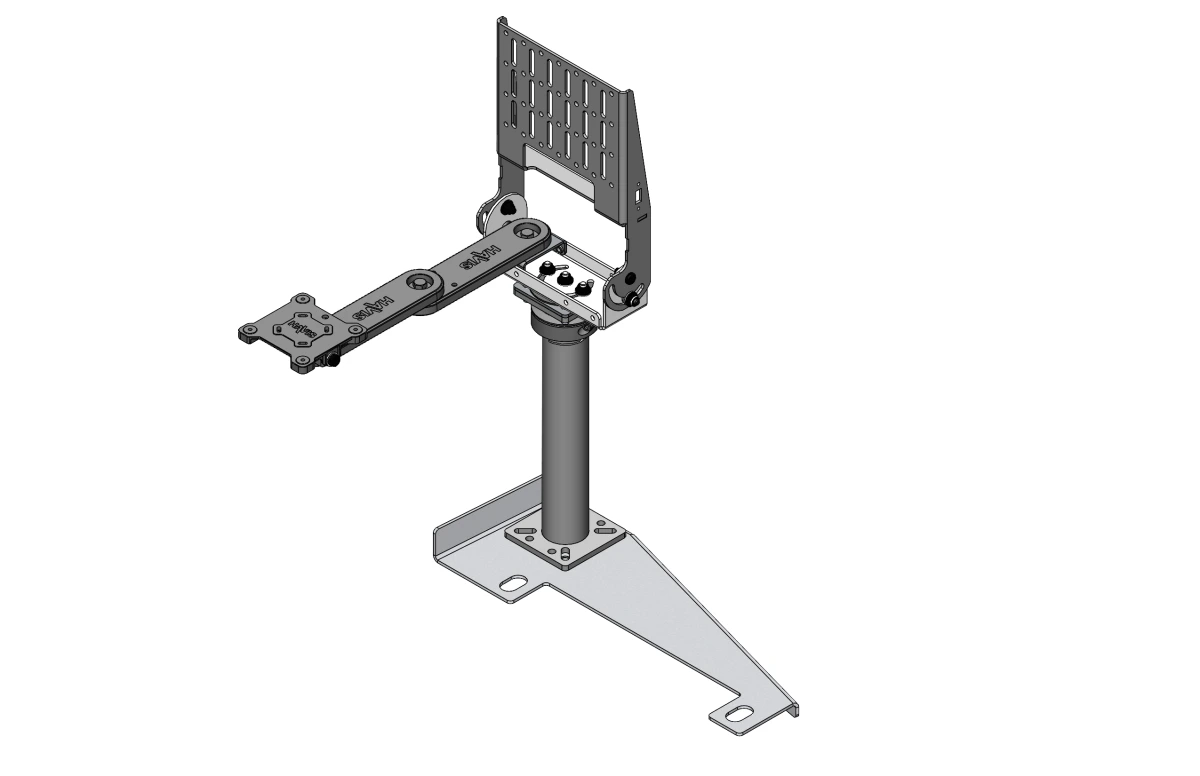 [PKG-PSM-1018-T] Standard Tablet Pedestal Mount Package for 2021-2024 Ford Mustang Mach-E