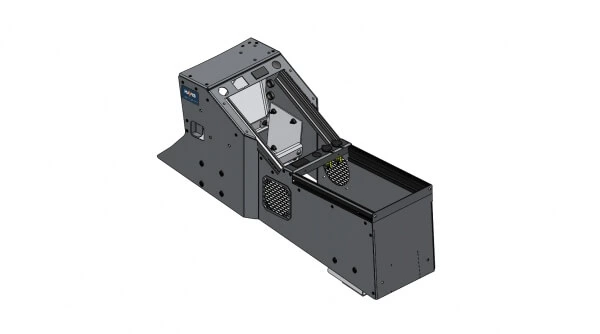 [C-VS-1012-INUT] - Vehicle-Specific 22" Angled Console for 2020-2024 Ford Interceptor Utility