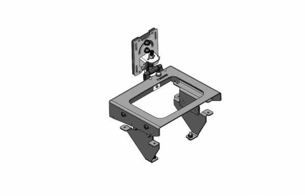 [C-DMM-2016] - DISCONTINUED – Dash Mount for 2013-2022 Dodge Ram 1500, 2500, 3500 Retail, 1500 Special Services Police, and 1500