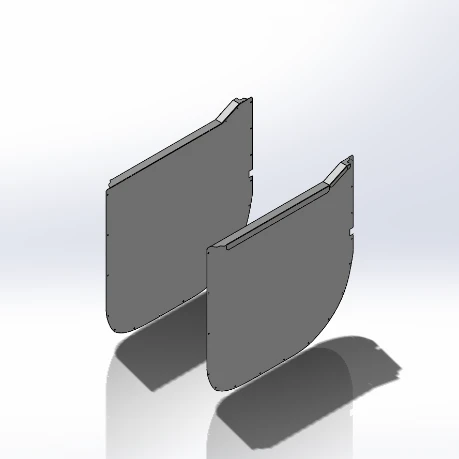 [DP-F150-15-SET] - Ford Trucks F150 Driver & Passenger-side Door Panels