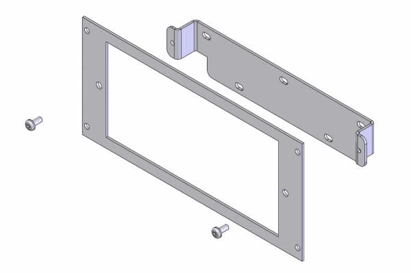 [C-EB40-399-1P] - OBSOLETE – 1-Piece Equipment Mounting Bracket, 4.0" Mounting Space, Fits Code 3/ Public Safety Equip. 3997, 39