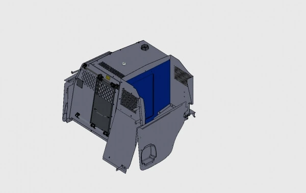 [K9-F28-PT-B] - K9 Prisoner Transport System For 2020-2024 Ford Interceptor Utility – Black