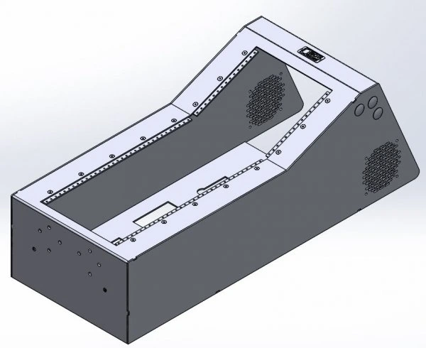 [CC-HDWB-25] - Universal 25" Wide-Body Sloped Console