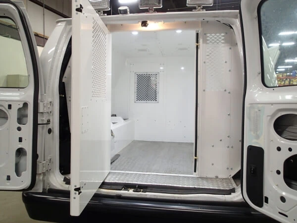 [PT-C01-100-2A] - Prisoner Transport Insert For 2007-2024 Chevrolet Express G-Series 2500/3500 Standard Length 135" WB Cargo Van