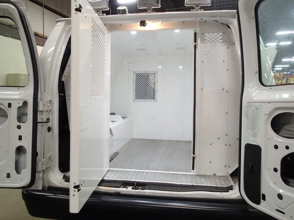 [PT-C01-100-2A] - Prisoner Transport Insert For 2007-2024 Chevrolet Express G-Series 2500/3500 Standard Length 135" WB Cargo Van