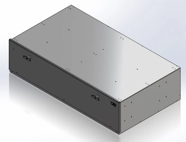 [CP-GB482712-TL] - Storage Vault, 48" W x 27" L x 12" H with two draw-tight locking handles