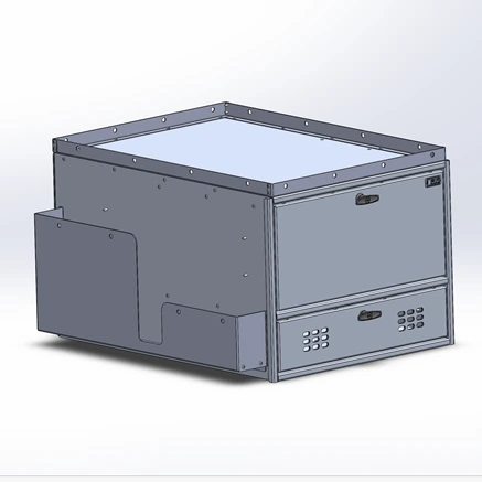 [SB-ECO-2D-2635-T] - Eco Line Aluminum Storage Box 30" x 35" x 20"