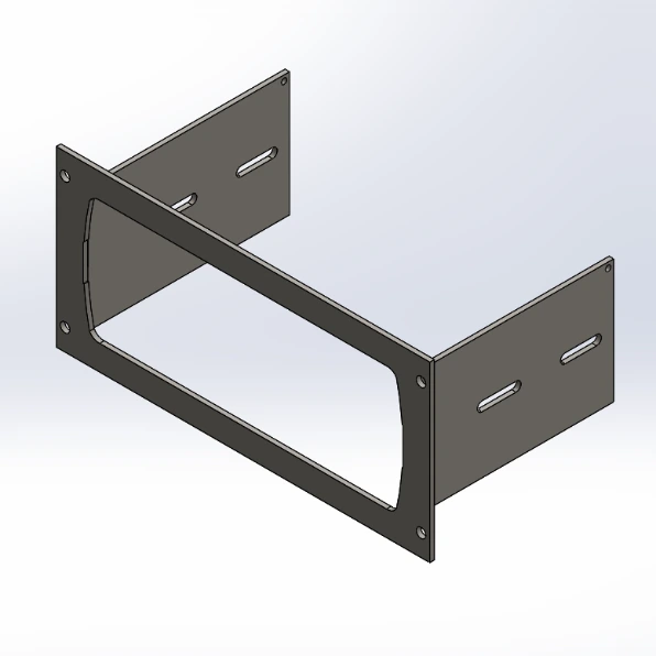 [FP-H-XG25M] - 4" Faceplate Harris XG-25M One-Piece