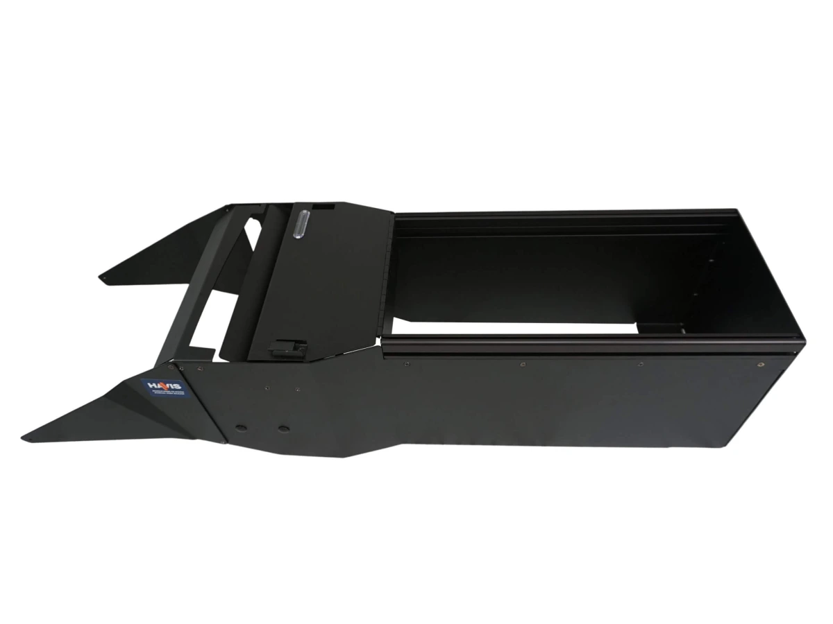 [C-VS-1800-CHGR-PM-1] - Vehicle-Specific 18" Flat Console w/ Internal PocketJet 6 & 7 Printer Mount for 2021-2023 Dodge Charger
