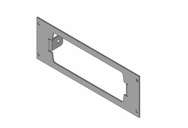 [C-EB30-DMR-1P] - OBSOLETE – 1-Piece Equipment Mounting Bracket, 3" Mounting Space, Fits Bendix King DMH Remote Mount Radio