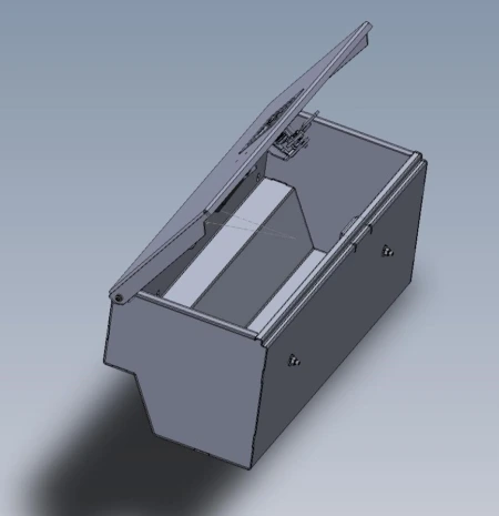 [GB-21F1-241110-2ROW] - 2021+ Ford F150 Single Cell Driver Side Lidded Box