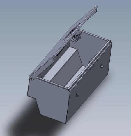 [GB-21F1-241110-2ROW] - 2021+ Ford F150 Single Cell Driver Side Lidded Box