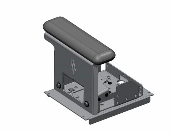 [C-ARPB-143] - Zebra ZQ520 & ZQ521 Printer Mount and Tall Armrest