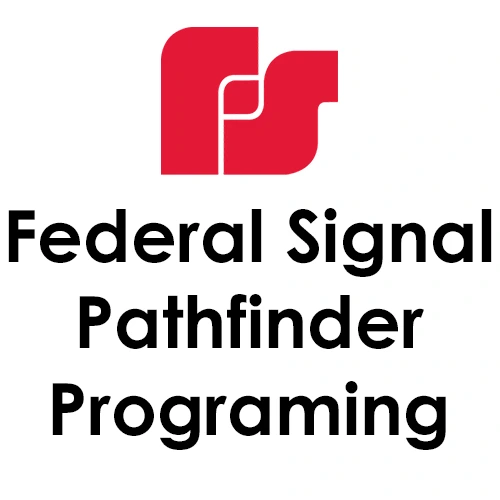 Federal Signal Pathfinder Programing