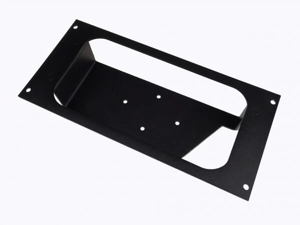 [C-EB40-ST7-1P] - OBSOLETE – 1-Piece Equipment Mounting Bracket, 4" Mounting Space, Fits Speedtech Lights C-725 Supreme II Contr
