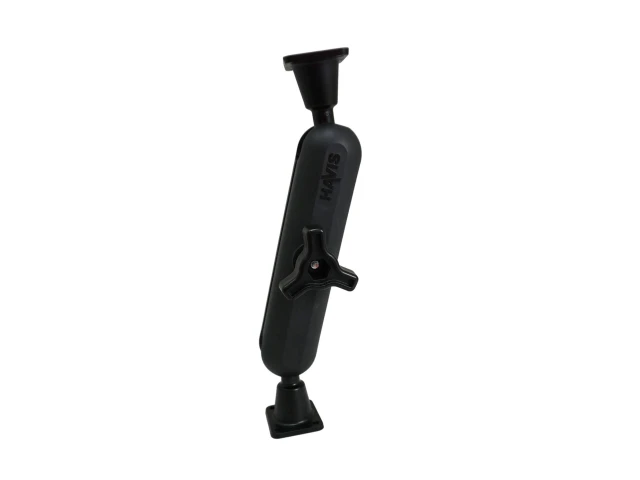[DBM-1150-KL-0202] Dual Ball Mount with 1.50" Knob-Style Long Housing & Two Long AMPS Plates