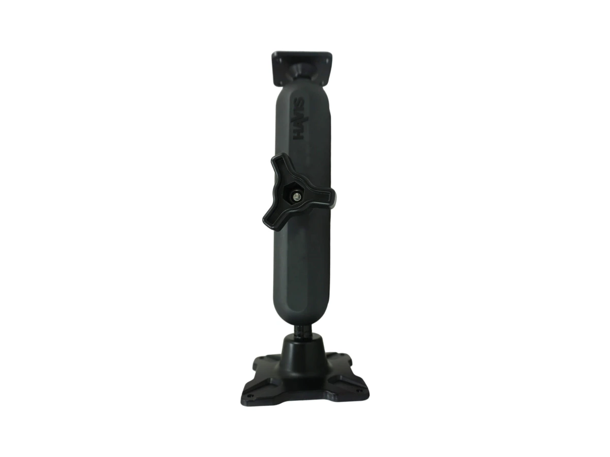 [DBM-1150-KL-0104] Dual Ball Mount with 1.50" Knob-Style Long Housing, One Standard AMPS Plate & One Long VESA 75 Plate