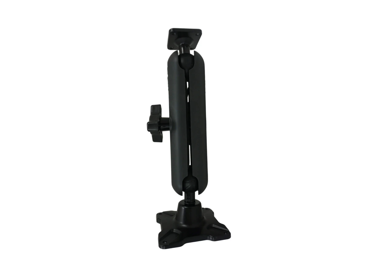 [DBM-1150-KL-0104] Dual Ball Mount with 1.50" Knob-Style Long Housing, One Standard AMPS Plate & One Long VESA 75 Plate