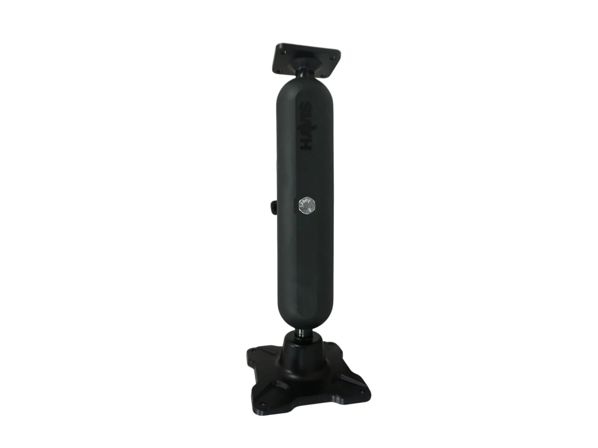 [DBM-1150-KL-0104] Dual Ball Mount with 1.50" Knob-Style Long Housing, One Standard AMPS Plate & One Long VESA 75 Plate