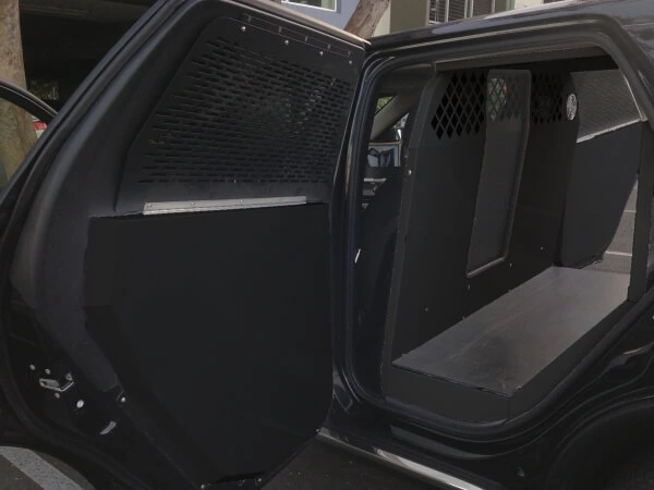 [K9-D25-B] - Standard K9 Transport System For 2011-2024 Dodge Durango – Black