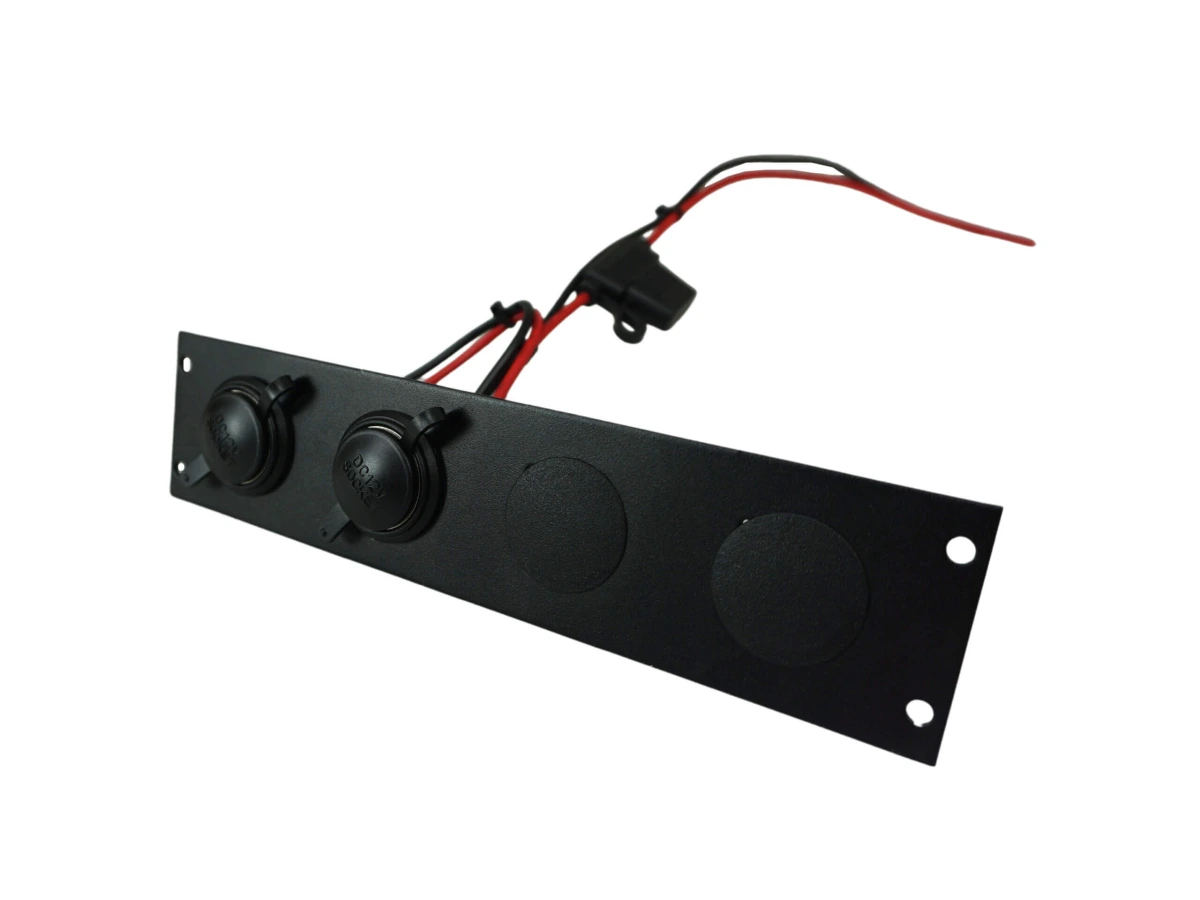 [C-LP-2] - Console Accessory Bracket Kit with 2 Lighter Plug Outlets