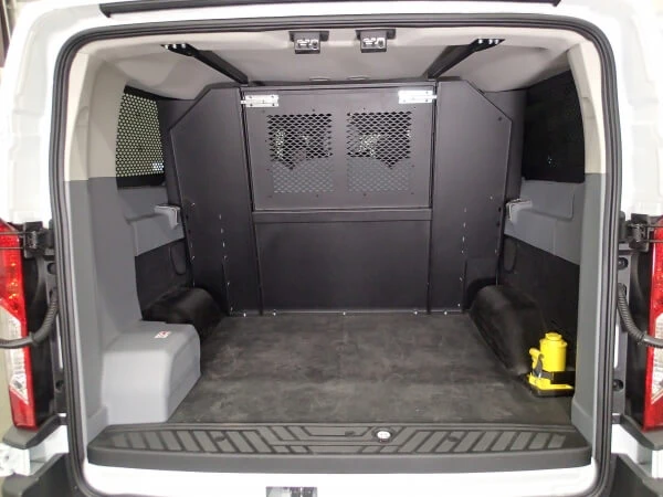 [P-MFK-16] - Rear Partition Filler Panel Mount Kit For 2015-2024 Ford Transit Low Roof, 130" WB, 8 Passenger Window Van