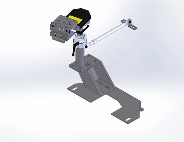 [PKG-PSM-353] - Premium Pedestal Mount Package for 2013-2019 Ford Interceptor Utility & 2011-2019 Ford Explorer (Retail)