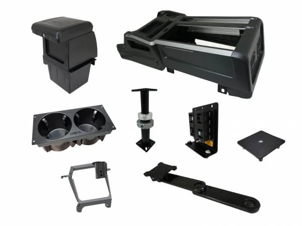 [PKG-VSX-1800-TAH-PM-2] - DISCONTINUED – Package – Wide VSX Console with Front Printer Mount for Touch Screen Displays for 2021-