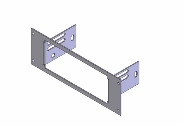 [C-EB30-W29-1P] - OBSOLETE – 1-Piece Equipment Mounting Bracket, 3" Mounting Space, Fits Whelen 295HFSC9