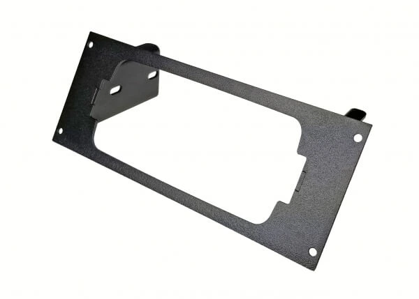 [C-EB35-KNG-1P-A] - DISCONTINUEDAngled 1-Piece Equipment Mounting Bracket, 3.5" Mounting Space, Fits Relm KNG Series