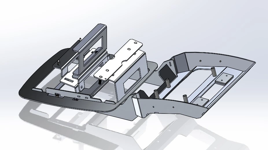 [CC-UV20-OH-WG] - 2020+ Ford Police Interceptor Utility Specific WatchGuard Overhead Mount