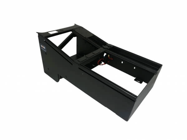 [C-VSW-1012-TAH] - Vehicle-Specific 22" Wide Angled Console for 2021-2024 Chevrolet Tahoe Police Pursuit Vehicle